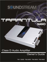 Soundstream TARANTULA NANO TN4.900D Owner's manual