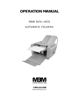 MyBinding MBM 307A 407A PF User manual