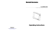 Marshall Electronics V-LCD84SB-AFHD Operating Instructions Manual