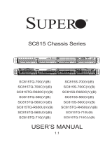 Supermicro SC815S-R650CB User manual