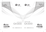 LG GX300.AIRNRD User manual