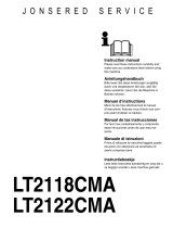 Jonsered LT 2122 CMA Owner's manual