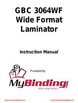 MyBinding GBC Falcon 3064-1 User manual