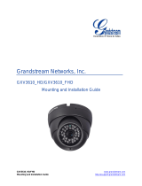 Grandstream GXV3610_HD Installation guide