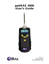 Rae ppbRAE 3000 User manual