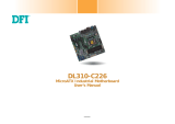 DFI DL310-C226 User manual