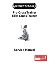 Star Trac CrossTrainer 6200 User manual