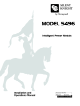 SILENT KNIGHT 5496 6A Intelligent Remote Power Supply User manual