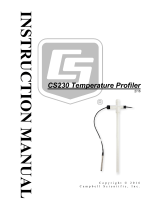 Campbell Scientific CS230/CS231 Temperature Profilers Owner's manual