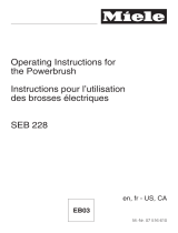 Miele SEB228 Owner's manual