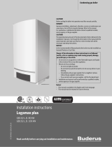 Buderus Logamax plus GB162-80 kW Installation Instructions Manual