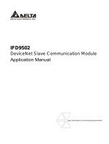 Delta Electronics DeviceNet Slave Communication Module IFD9502 Applications Manual
