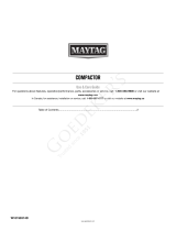 Maytag MTUC7000AWS User manual