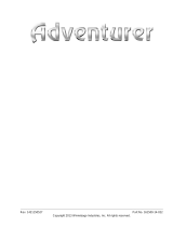 Winnebago 2014 Adventurer User manual