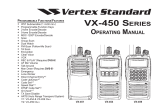 Vertex Standard VX-459 Owner's manual