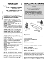 AirMan B744V Owner's Manual and Installation Instructions