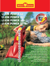 Wolf Garten Li-Ion Power 100 Owner's manual