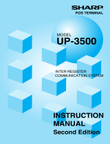 Sharp UP3500 User manual