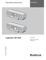 Buderus Logamatic 4322 Operating Instructions Manual