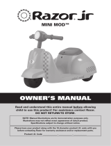 Razor 20115230 Owner's manual