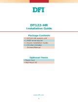 DFI DT122-HR User manual