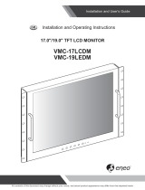 Eneo VMC-17LCDM Installation And Operating Instructions Manual