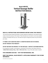 Sportsman Series MHVSS User manual