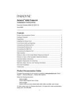 Paradyne Hotwire 8300 Installation Instructions Manual