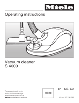 Miele S4000 Owner's manual