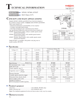 Maktec MT605 Datasheet
