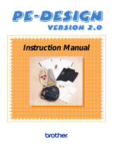 Brother PE-DESIGN2.0 User manual