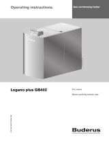 Buderus Logano plus GB402 Owner's manual