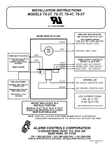 Alarm Controls Corporation TS-2T Installation guide