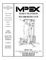 Impex MP-2500 Owner's manual