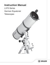 Meade LX70 Series German Equatorial Telescopes Owner's manual