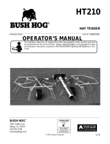 Bush Hog Hay Tedder Owner's manual