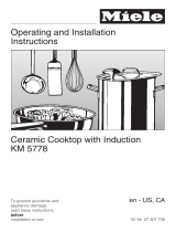Miele KM5778 Owner's manual