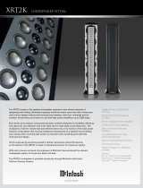 McIntosh XRT2K Owner's manual