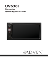 Advent UV630I Owner's manual