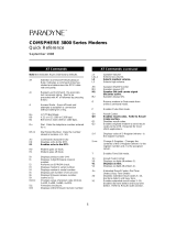 Paradyne COMSPHERE 3800 Series Reference guide