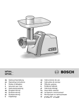 Bosch MS6CB6110 Owner's manual
