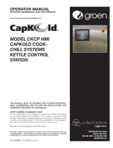 Capkold Kettle CKCP HMI Control Station User manual