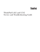 Lenovo THINKPAD L512 Service And Troubleshooting Manual