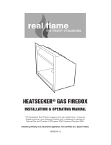 Real Flame HEATSEEKER 850 Installation & Operating Manual