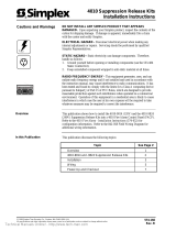 Simplex 4010 Installation Instructions Manual