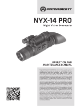 Armasight NYX-14 MG Operation and Maintenance Manual