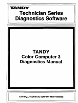 Tandy Color Computer 3 TRS-80 Diagnostic Manual