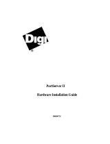 Digi PortServer II Installation guide