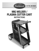 Eastwood MIG Welder Welding Cart Operating instructions