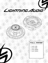 Audio Design LA-153 Owner's manual